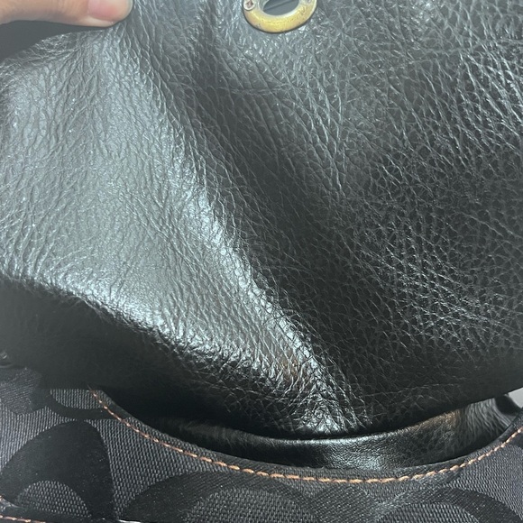 Coach limited edition brown Shoulder Bag with Decorative Metal Details - Picture 11 of 17